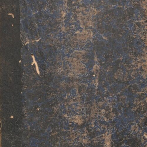 17.5 x 11 cm; 2 s.p. + ΧVI p. + 428 p. + 2 s.p., handwritten note in ink on verso of the front cover, p. [Ι] title page and